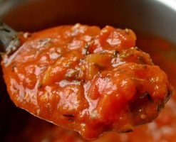 Receita de molho de tomate caseiro e low-carb